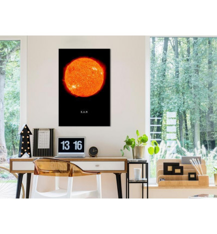 61,90 € Schilderij - Sun (1 Part) Vertical