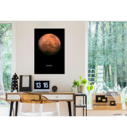 Canvas Print - Mars (1 Part) Vertical