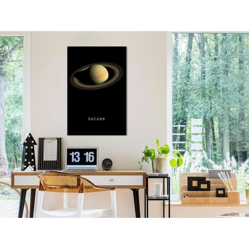 61,90 € Canvas Print - Saturn (1 Part) Vertical
