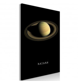 Leinwandbild - Saturn (1 Part) Vertical