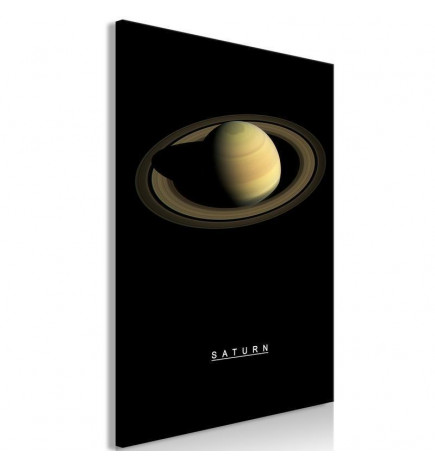 Leinwandbild - Saturn (1 Part) Vertical