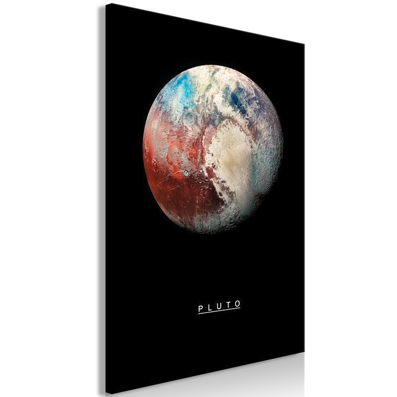 61,90 € Canvas Print - Pluto (1 Part) Vertical