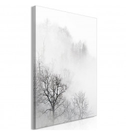 Quadro - Trees In The Fog (1 Part) Vertical