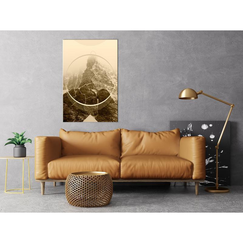 61,90 € Canvas Print - Power of the Mountains (1 Part) Vertical