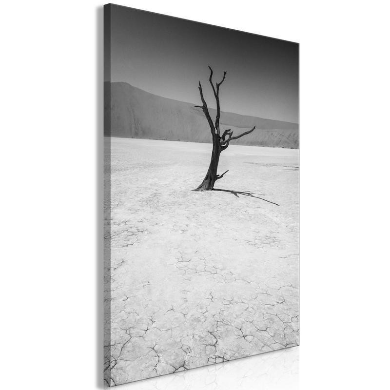 61,90 € Leinwandbild - Tree in the Desert (1 Part) Vertical