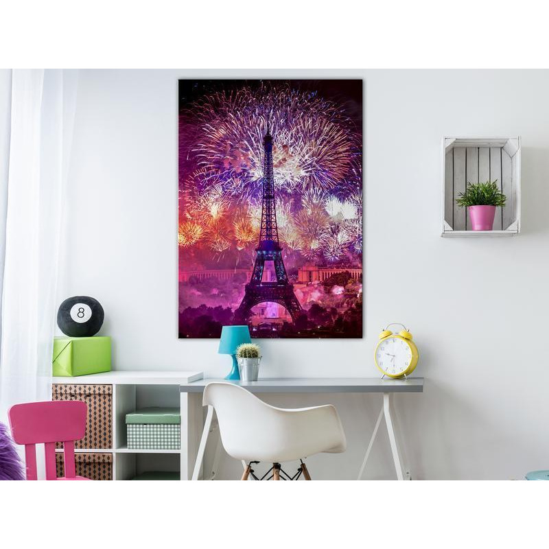61,90 € Canvas Print - Happy New Year! (1 Part) Vertical