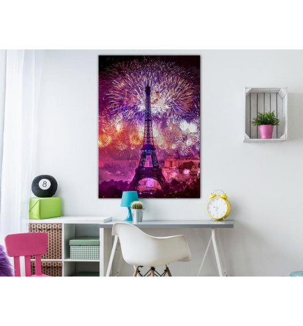 Canvas Print - Happy New Year! (1 Part) Vertical