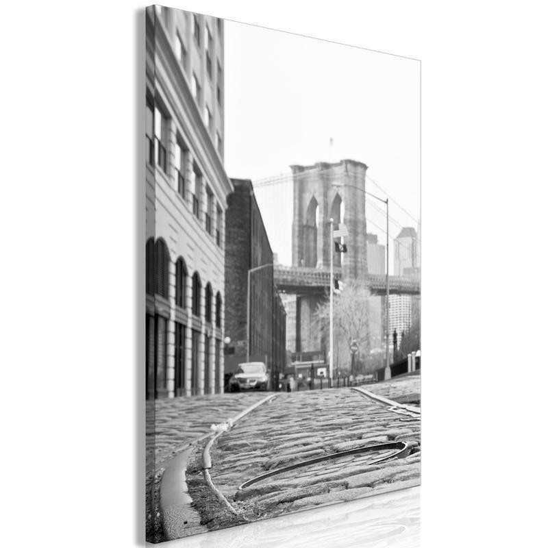 31,90 € Canvas Print - Brooklyn Bridge (1 Part) Vertical