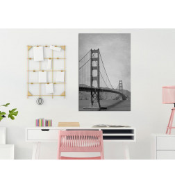61,90 € Cuadro - City Connecting Bridges (1-part) - Architecture Photography USA