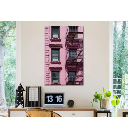 61,90 € Canvas Print - Fire Stairs (1 Part) Vertical