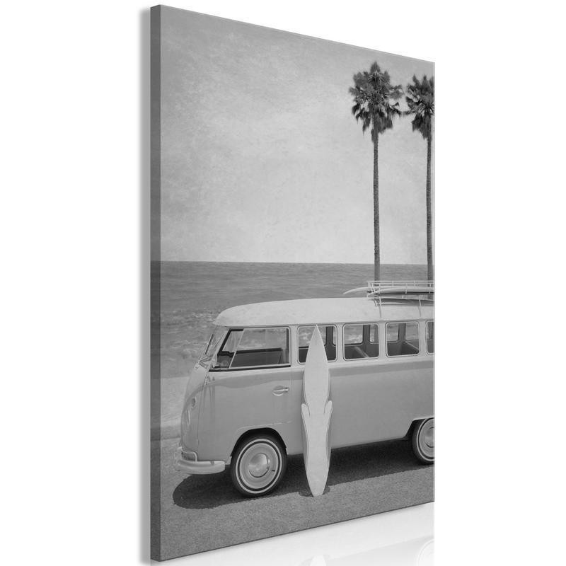 61,90 € Canvas Print - Holiday Travel (1 Part) Vertical