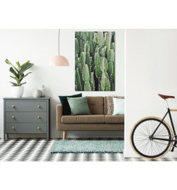 61,90 € Canvas Print - Cactus Garden (1 Part) Vertical