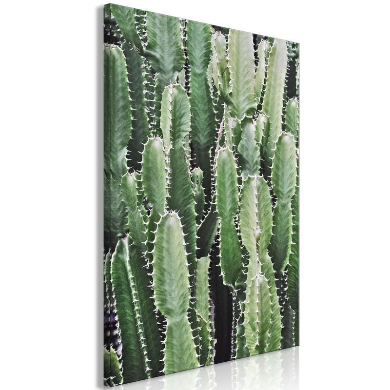 61,90 € Leinwandbild - Cactus Garden (1 Part) Vertical