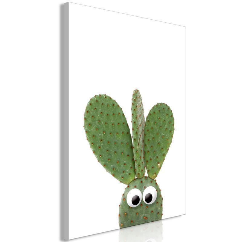 61,90 € Canvas Print - Ear Cactus (1 Part) Vertical
