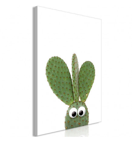 Canvas Print - Ear Cactus (1 Part) Vertical