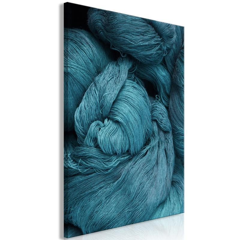 61,90 € Canvas Print - Melancholic Wool (1 Part) Vertical