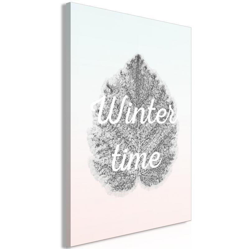 61,90 € Leinwandbild - Winter Time (1 Part) Vertical