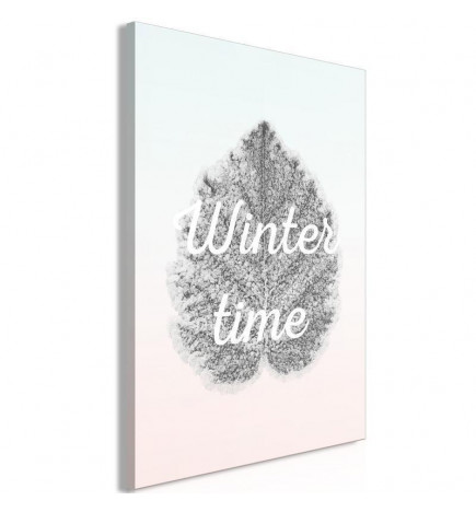 Canvas Print - Winter Time (1 Part) Vertical