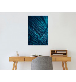 61,90 € Canvas Print - Emerald Wool (1 Part) Vertical