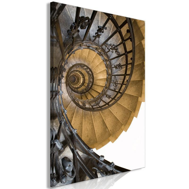 61,90 € Canvas Print - Architectural Snail (1 Part) Vertical