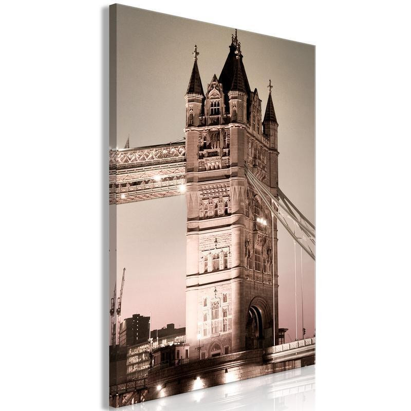 61,90 € Canvas Print - London Bridge (1 Part) Vertical