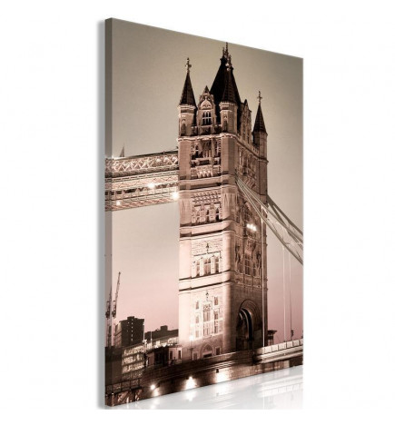 Schilderij - London Bridge (1 Part) Vertical