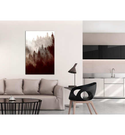 61,90 € Canvas Print - Brown Forest (1 Part) Vertical