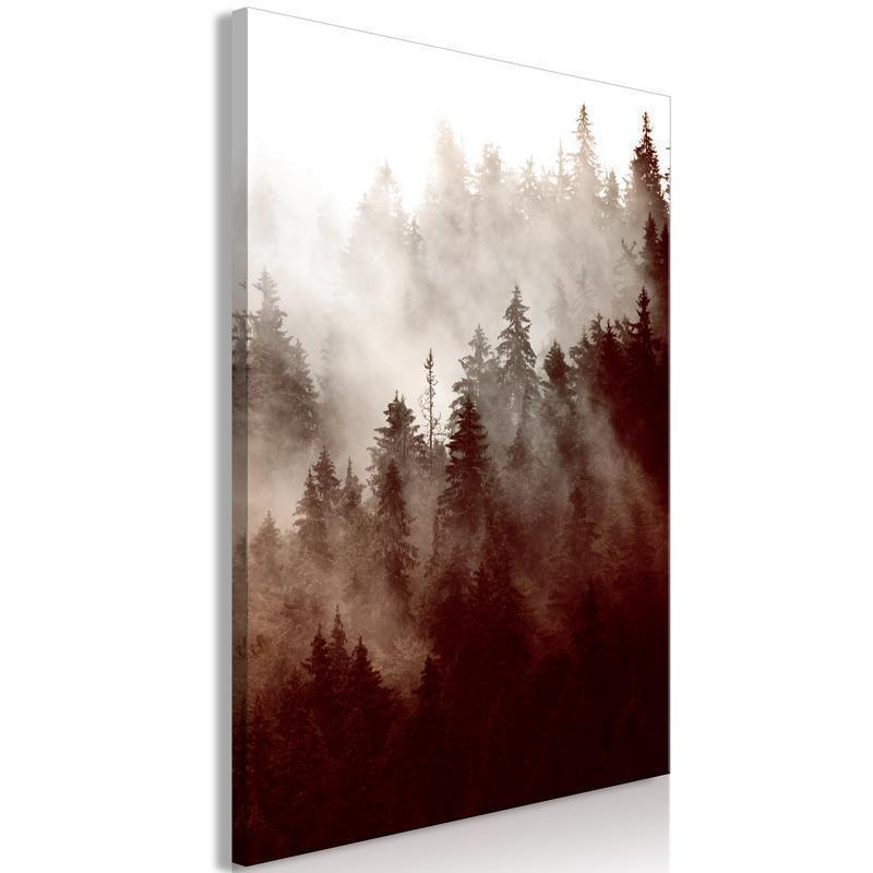 61,90 € Leinwandbild - Brown Forest (1 Part) Vertical