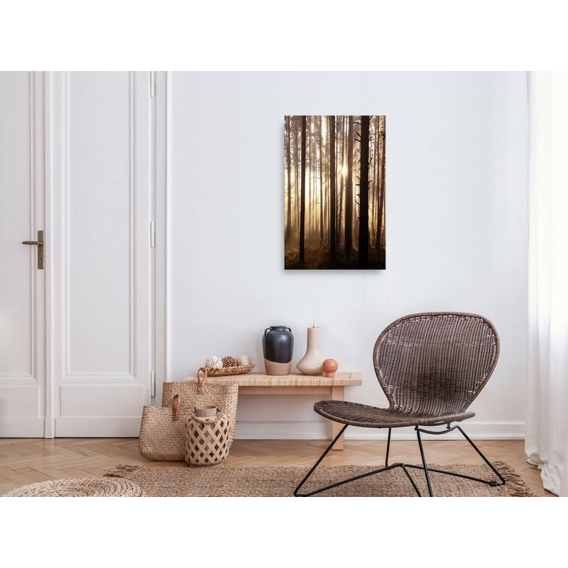 31,90 € Canvas Print - Forest Paths (1 Part) Vertical