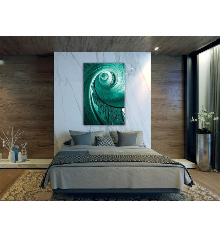 61,90 € Canvas Print - Architectural Spiral (1 Part) Vertical
