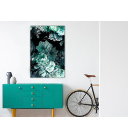 61,90 € Canvas Print - Emerald Garden (1 Part) Vertical