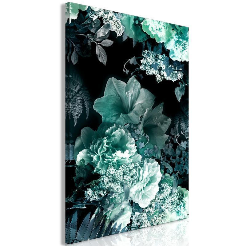 61,90 € Leinwandbild - Emerald Garden (1 Part) Vertical