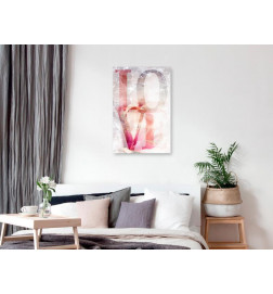 31,90 € Canvas Print - Magnolia Love (1 Part) Vertical