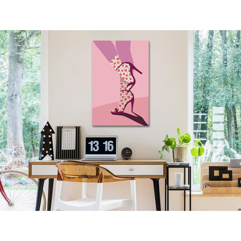 31,90 € Schilderij - Strawberry Socks (1 Part) Vertical