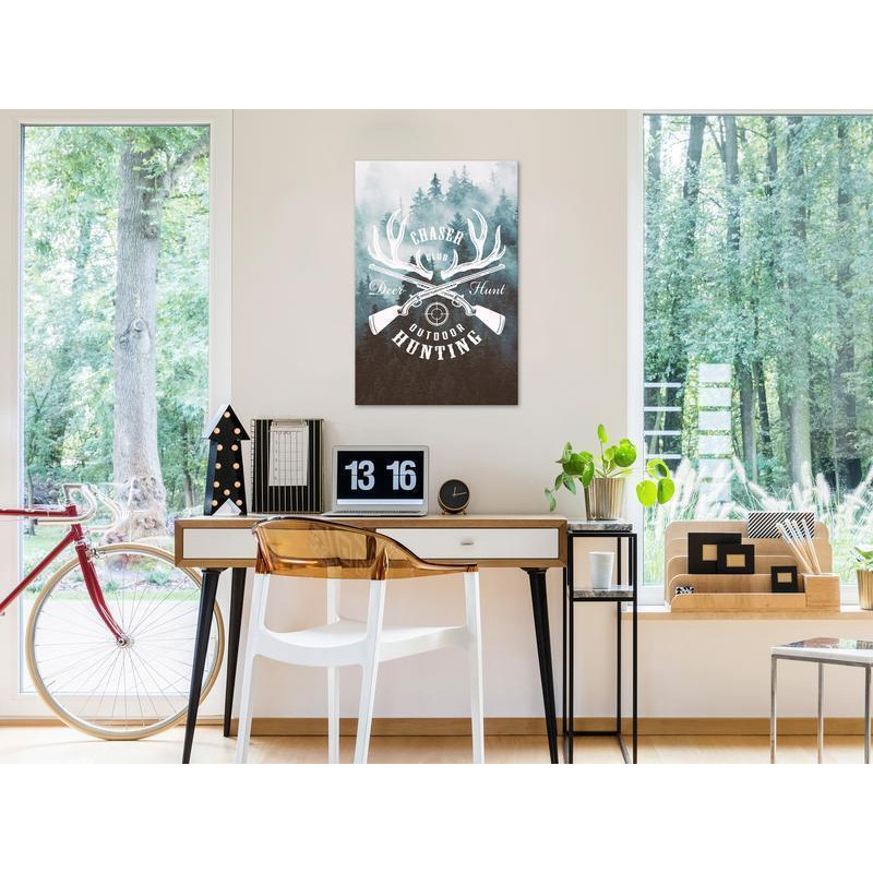 61,90 € Canvas Print - Hunting (1 Part) Vertical
