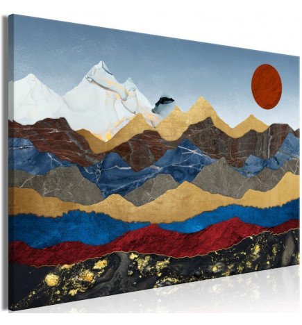 70,90 € Schilderij - Heart of the Mountains (1 Part) Wide