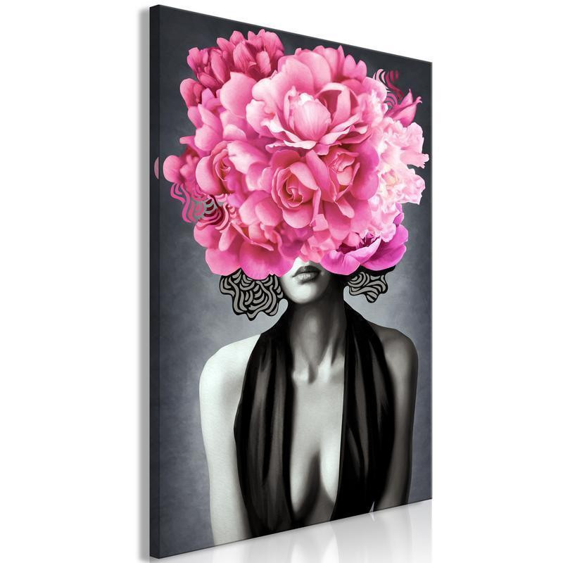 31,90 € Canvas Print - Noir Woman (1 Part) Vertical