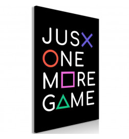 Cuadro - Just One More Game (1 Part) Vertical