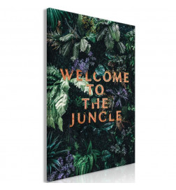 Canvas Print - Welcome to the Junge (1 Part) Vertical