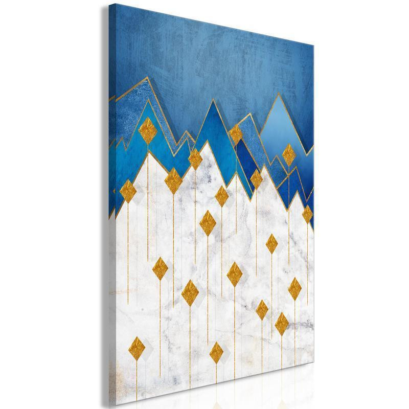 31,90 € Canvas Print - Snowy Land (1 Part) Vertical