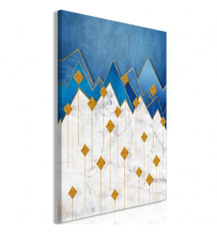 Canvas Print - Snowy Land (1 Part) Vertical
