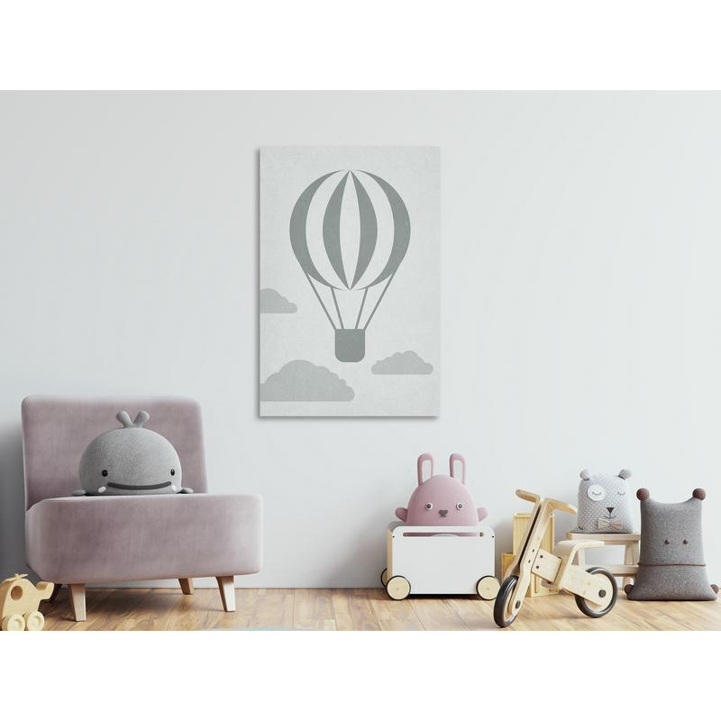 31,90 € Canvas Print - Balloon Travel (1 Part) Vertical