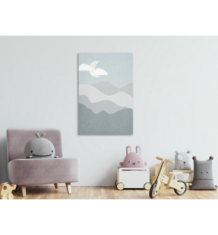 31,90 € Canvas Print - Mysterious Night (1 Part) Vertical