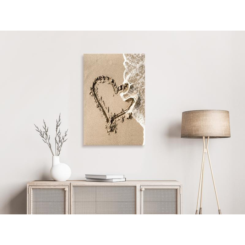 61,90 € Canvas Print - Wave of Love (1 Part) Vertical