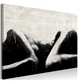 Canvas Print - Lying Beauty (1 Part) Wide