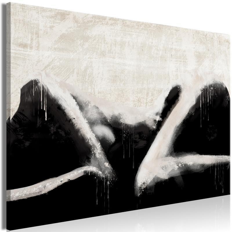 31,90 € Canvas Print - Lying Beauty (1 Part) Wide