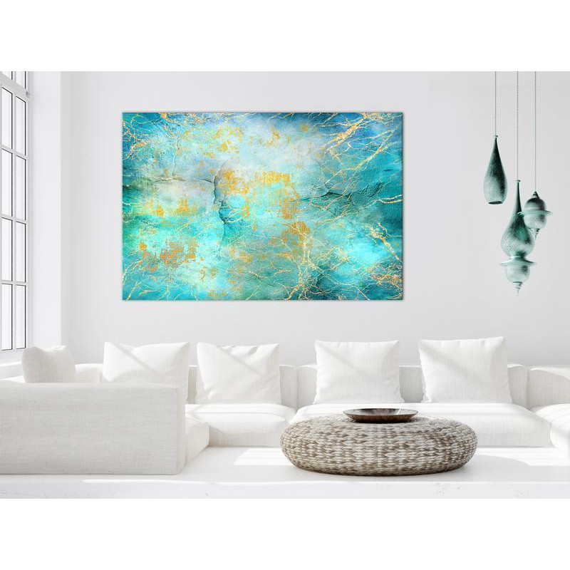 31,90 € Canvas Print - Emerald Ocean (1 Part) Wide