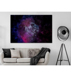 31,90 € Canvas Print - Cosmic Lion (1 Part) Wide