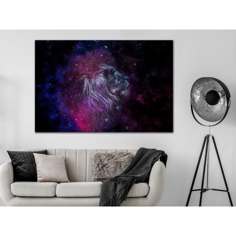 31,90 € Schilderij - Cosmic Lion (1 Part) Wide