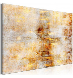31,90 € Canvas Print - Golden Lightning (1 Part) Wide